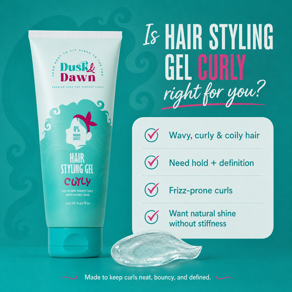 Hair Styling Gel Curly