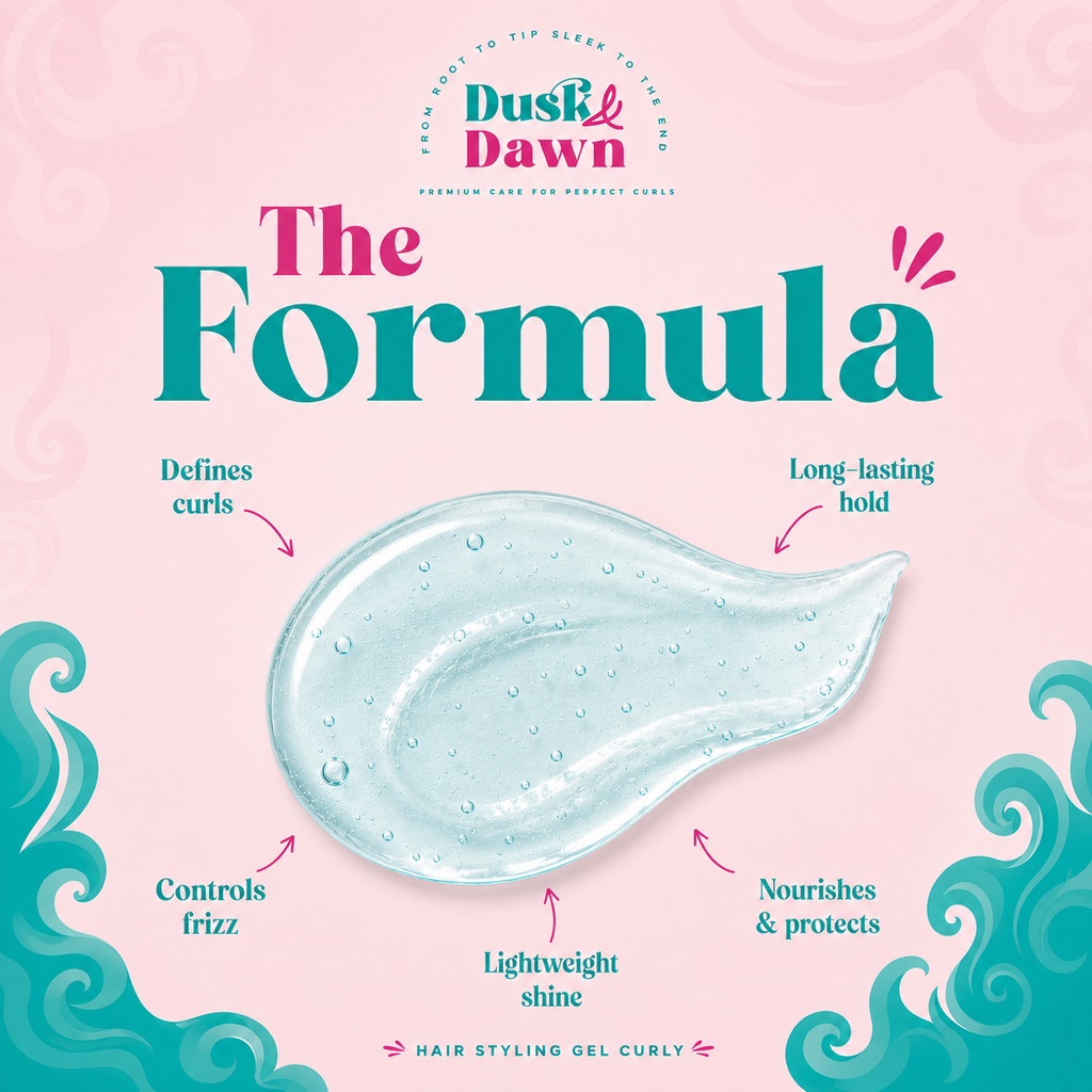 Hair Styling Gel Curly