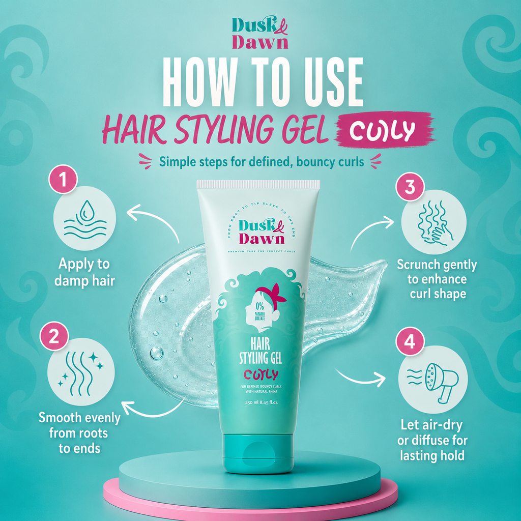 Hair Styling Gel Curly