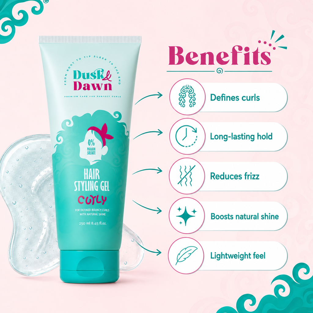 Hair Styling Gel Curly